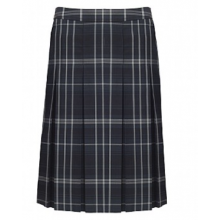 St Mary's Navy Tartan Skirt 