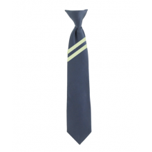Kingswood Academy Navy Tie with School Stripe