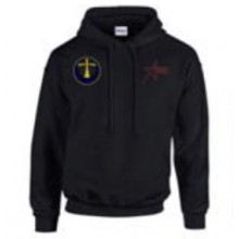 Archbishop Spotlight Scholarship Overhead Hoodie (with emb badges to front and large print to rear)