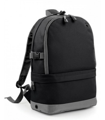 Sports 18 litre Black Rucksack, inc separate footwear compartment