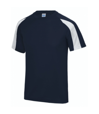 Hymers Hessle Mount Contrast Sports Top  (with emb school logo)