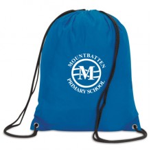 Mountbatten Primary Gym Bag (with your white printed school badge)