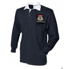 Old Hymerians Long Sleeved Plain Rugby Shirt (with embroidered logo)