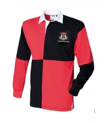 Old Hymerians Quartered Rugby Shirt (with embroidered logo)