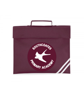 Southcoates Bookbag (with your white print school logo)