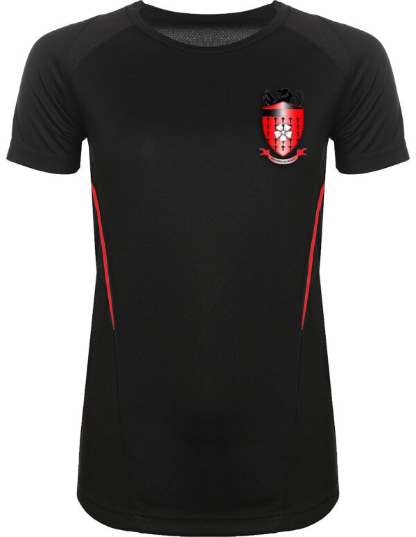 Hornsea Sports Training top Girls with embroidered badge