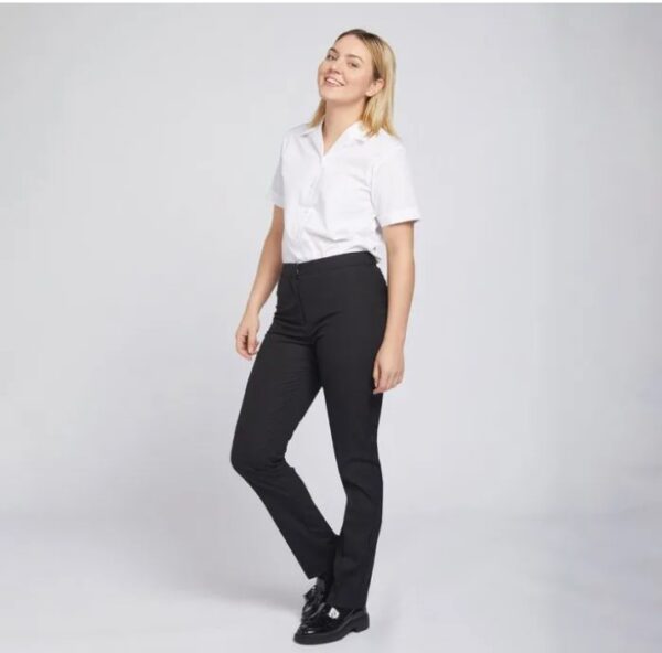 Senior Girls Slim Fit Trousers - Image 2