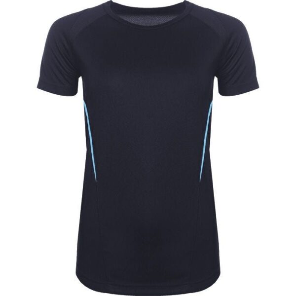 Market Weighton Netball Training T-Shirt (with embroidered logo) (option to add initials)